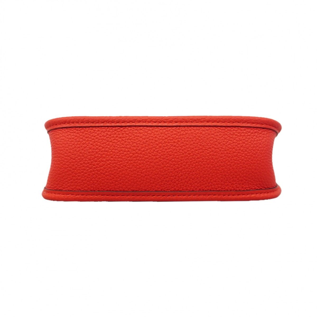 Hermes Shoulder Bag Evelyne TPM Taurillon Morris le Juc Gold — view 3