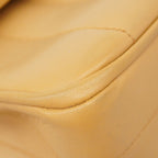 Chanel Handbag Mademoiselle Lambskin Beige Gold — view 6