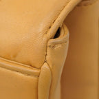 Chanel Handbag Mademoiselle Lambskin Beige Gold — view 7