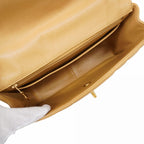 Chanel Handbag Mademoiselle Lambskin Beige Gold — view 4