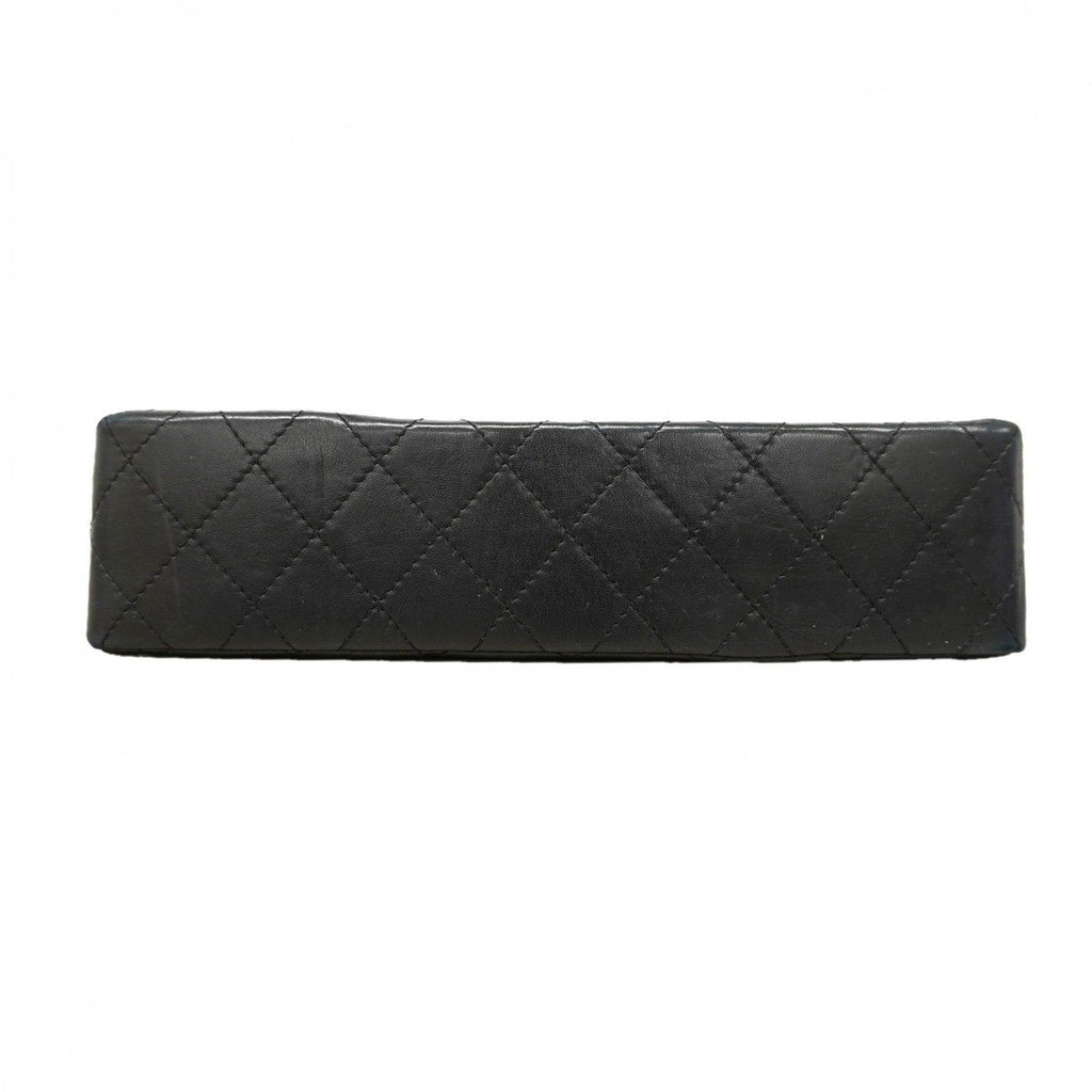 Chanel Shoulder Bag Quilted Limited Edition Lambskin Black Gold Silver — view 3