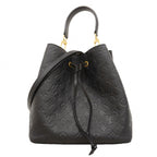 Louis Vuitton Handbag Monogram Empreinte Neo Noe MM Black 2-Way