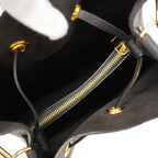 Louis Vuitton Handbag Monogram Empreinte Neo Noe MM Black 2-Way — view 4