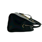 Saint Laurent Paris Cabas YSL Logo Leather 2-Way Shoulder Bag Black — view 6