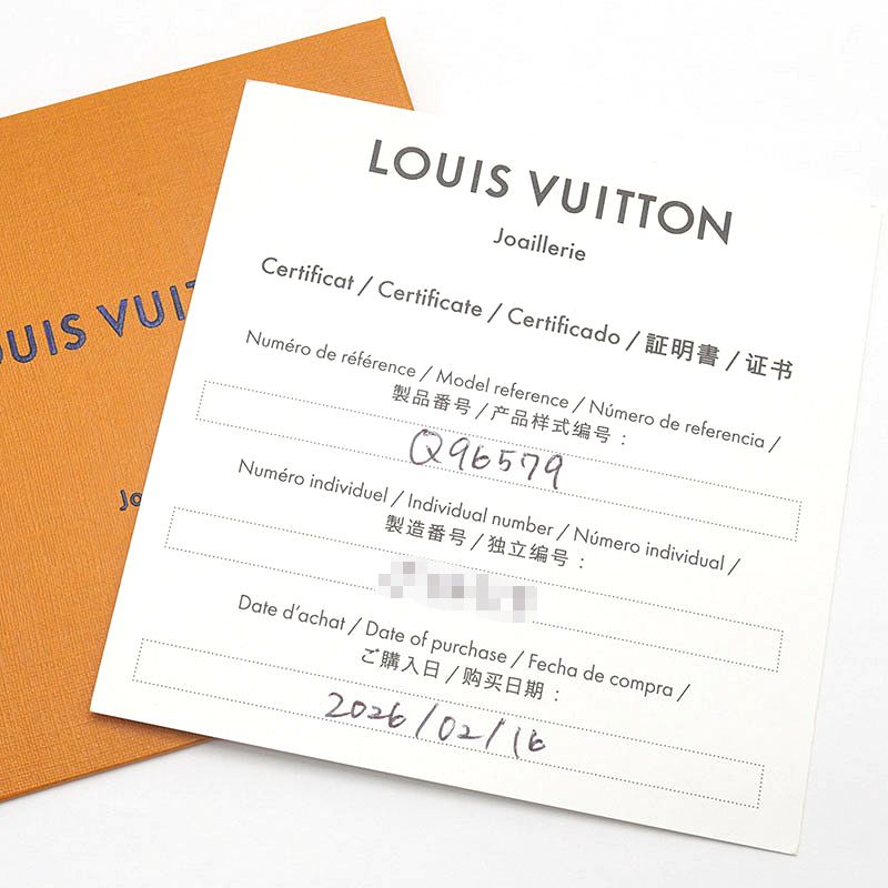 Louis Vuitton Puce Empreinte Earrings — view 7
