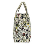 Gucci Tote Flora Ivory Green Multi Leather — view 4