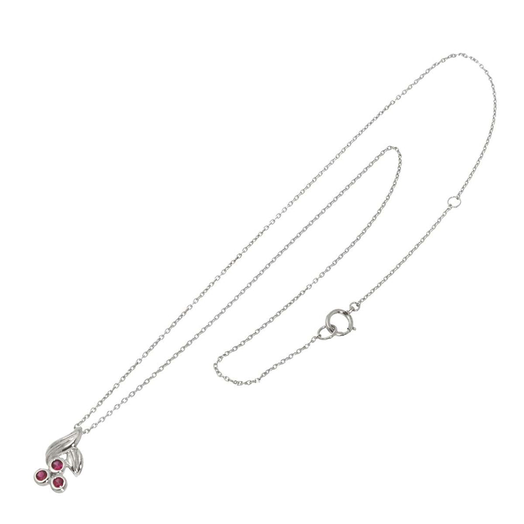 Dior Ruby Necklace 40 cm Pt Platinum — view 2