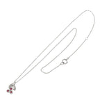 Dior Ruby Necklace 40 cm Pt Platinum — view 2