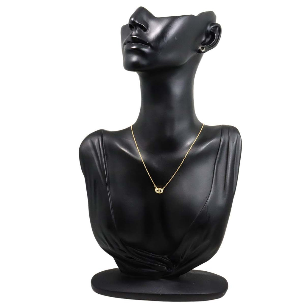 Dior Diamond Necklace 46 cm 18k YG Yellow Gold — view 9