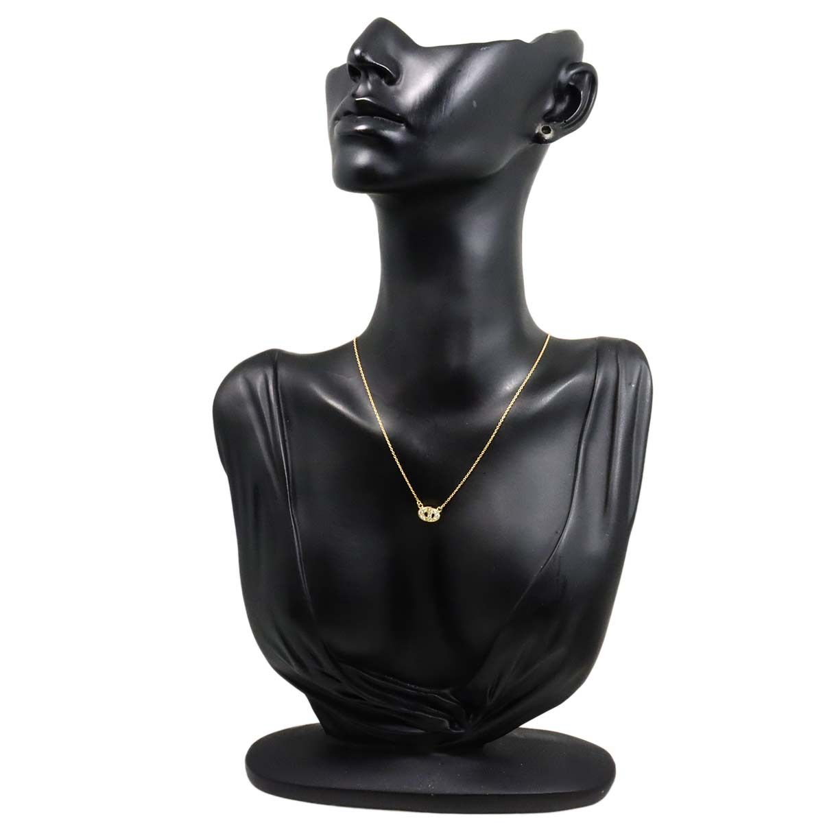 Dior Diamond Necklace 46 cm 18k YG Yellow Gold — view 9