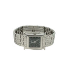 Hermes Watch Stainless Steel Quartz Wristwatch Silver Black — view 6