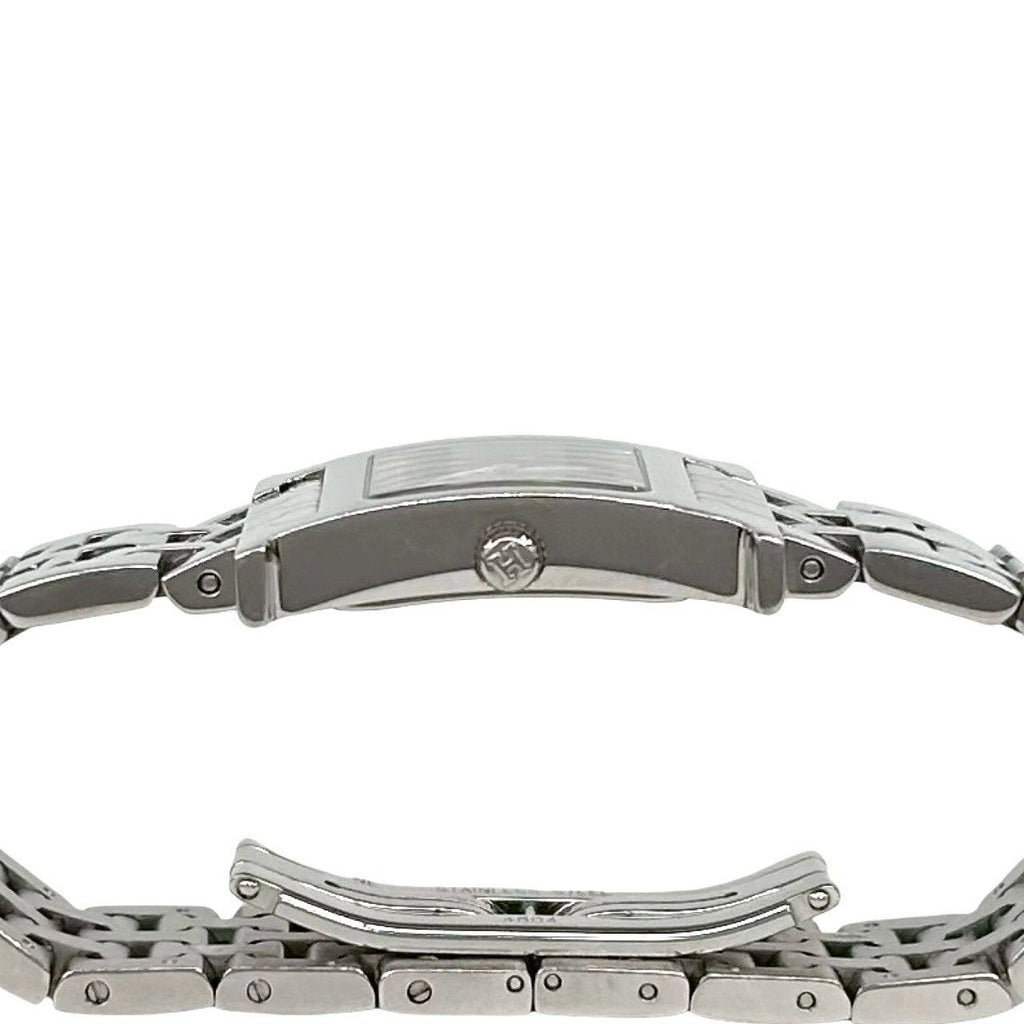 Hermes Watch Stainless Steel Quartz Wristwatch Silver Black — view 3