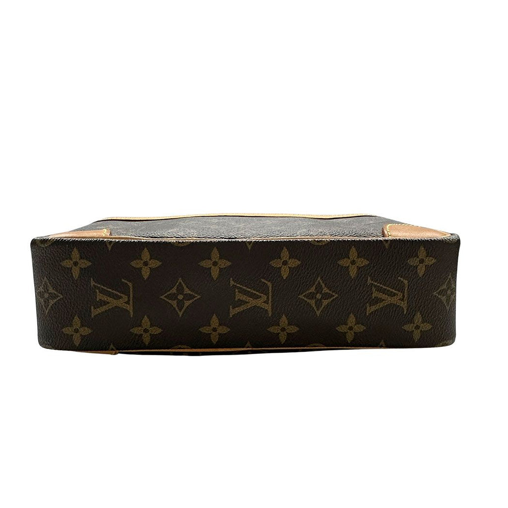Louis Vuitton Shoulder Bag Monogram Canvas Trocadero PM Brown — view 3