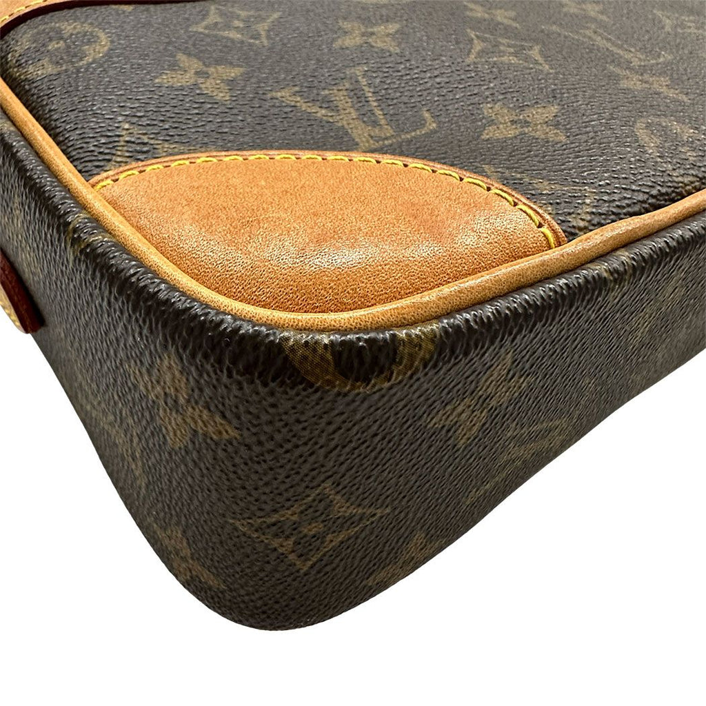 Louis Vuitton Shoulder Bag Monogram Canvas Trocadero PM Brown — view 6