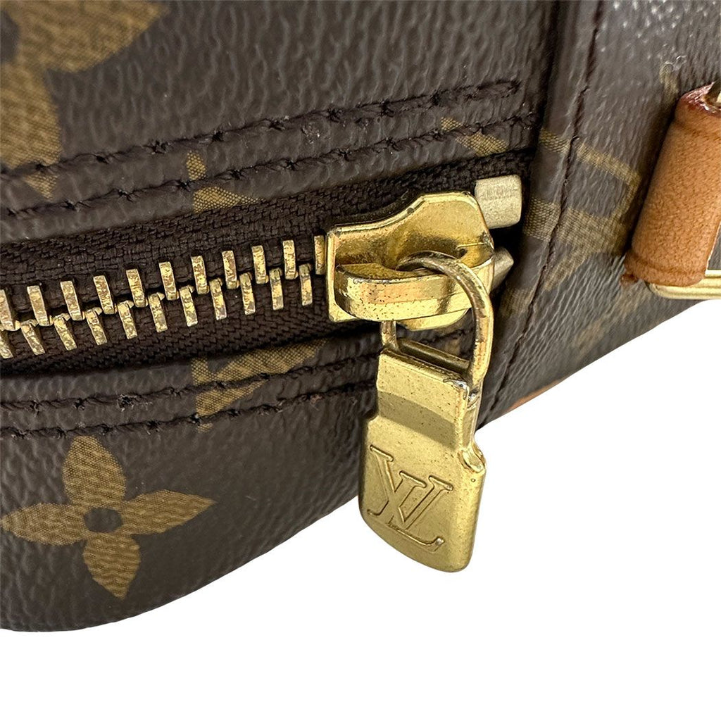 Louis Vuitton Shoulder Bag Monogram Canvas Trocadero PM Brown — view 8
