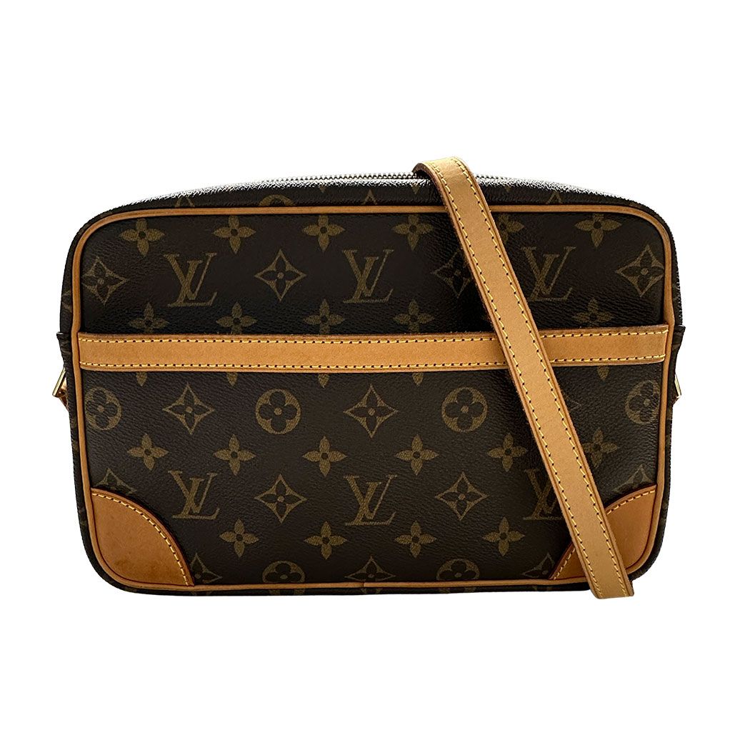 Louis Vuitton Shoulder Bag Monogram Canvas Trocadero PM Brown