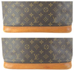 Louis Vuitton Monogram Alma PM Brown Gold Leather Tote — view 5