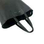 Celine Vertical Cabas Leather 2-Way Shoulder Bag Mini Tote Black — view 4