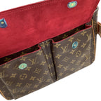 Louis Vuitton Monogram Viva Cite GM Handbag Brown — view 9