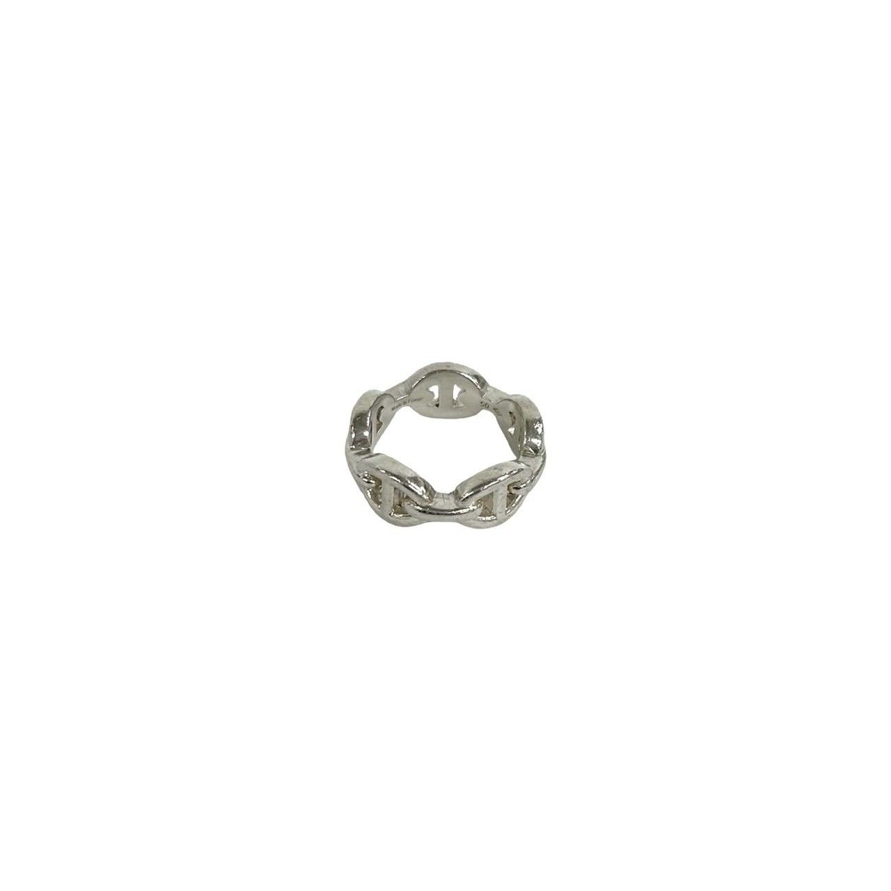 Hermes Chaine D'ancre Ring 925 Sterling Silver — view 5