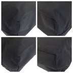 Prada Tessuto Black Nylon Leather Tote Shoulder — view 3