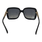 Chanel Bijou CC Logo Limited Edition Black Pink Gold Acetate Sunglasses Eyewear — view 3