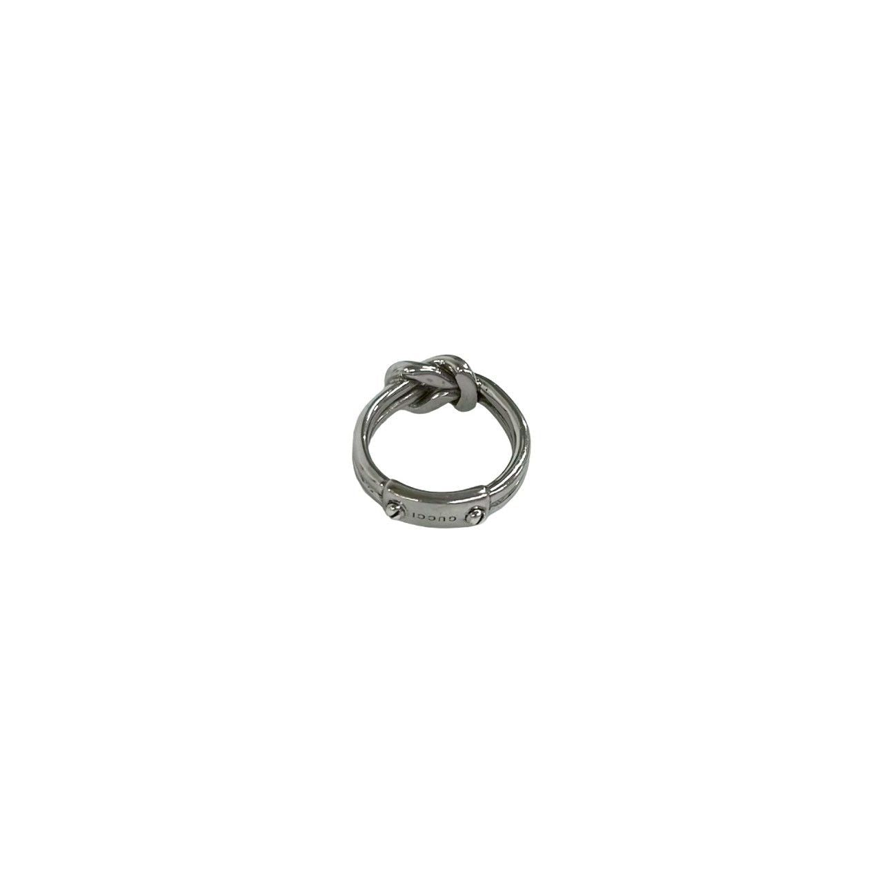 Gucci Knot Ring 925 Sterling Silver — view 7