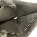 Fendi Vintage Pecan Leather Kiss Lock Bifold Wallet Brown Black — view 8