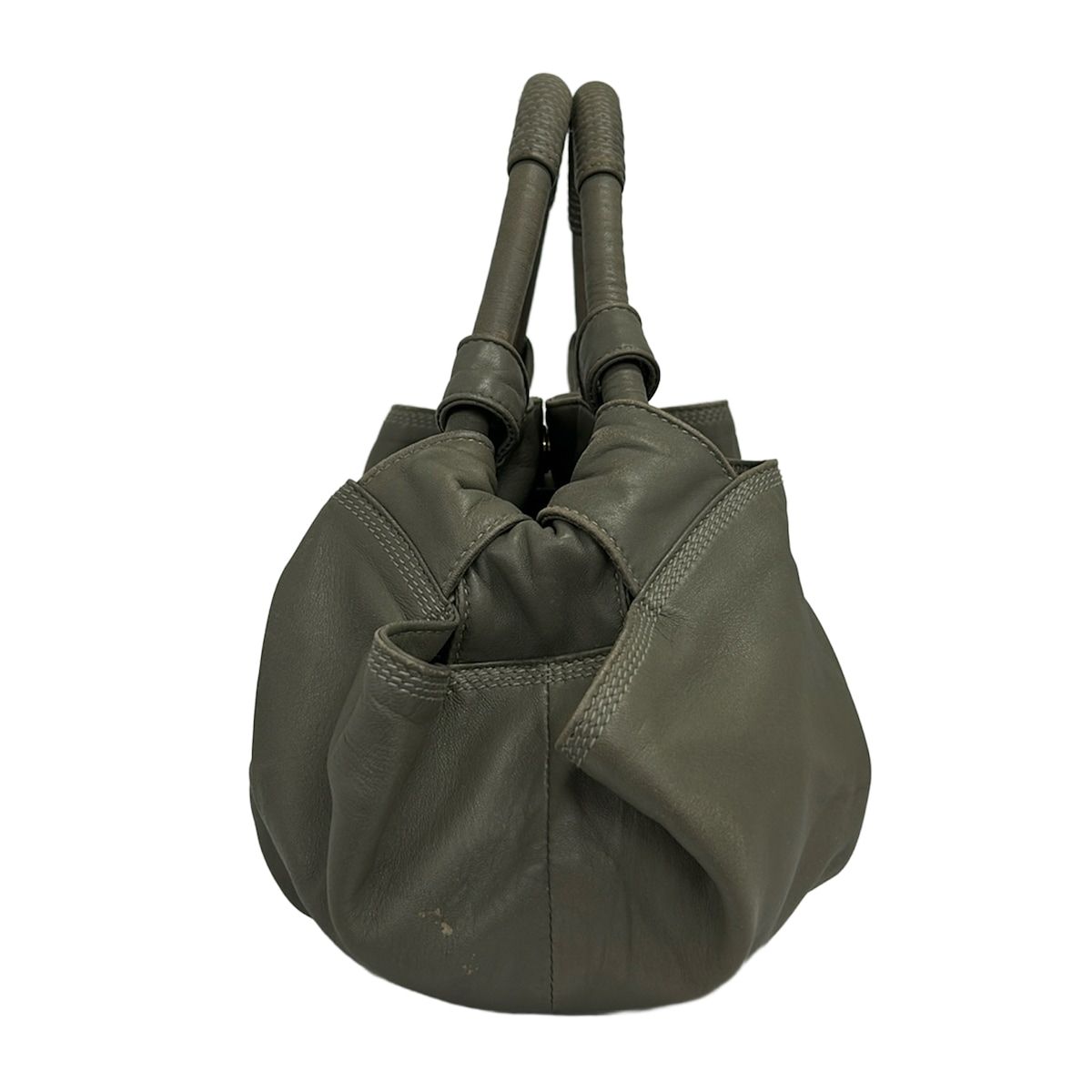 Loewe Handbag Nappa Aire Dark Gray Leather — view 2