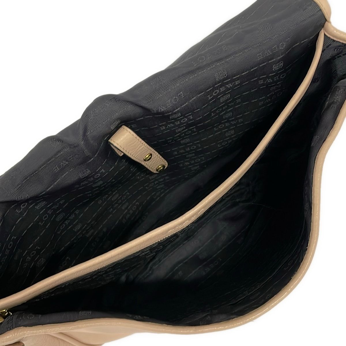Loewe Shoulder Bag Heritage 376.79.752 Beige Leather — view 7