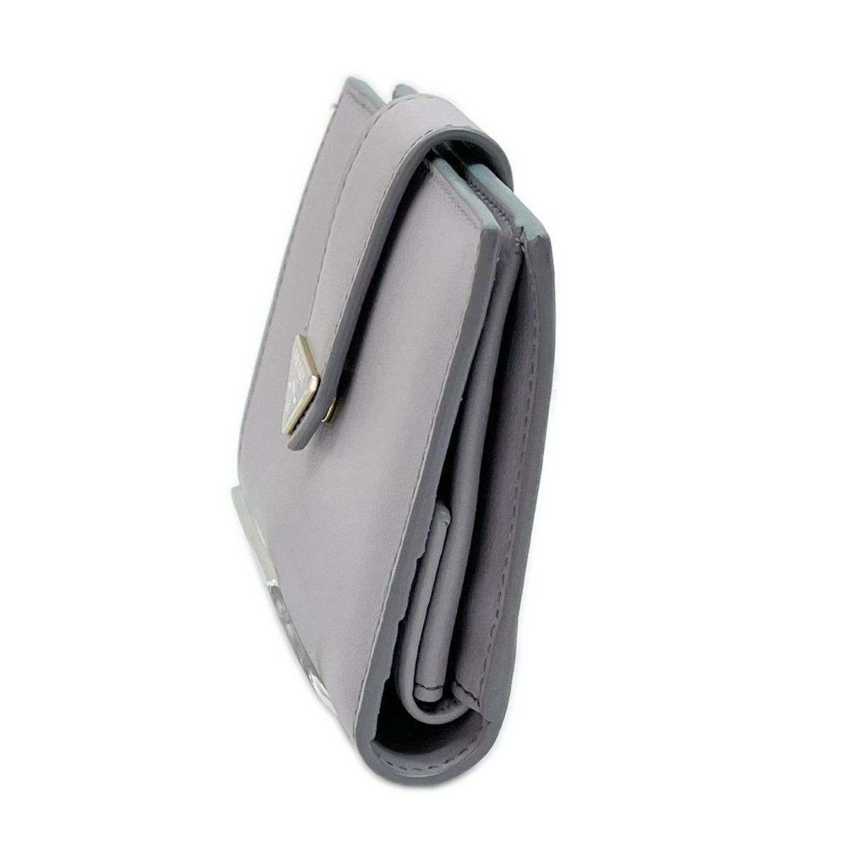 Prada Bifold Wallet Purple Slightly Soiled — view 4