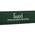 Gucci Buckle Belt Green — view 5