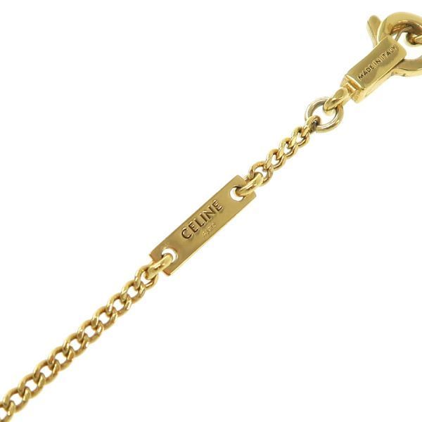 Celine Triomphe Rhinestone Necklace — view 5