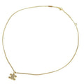 Celine Triomphe Rhinestone Necklace