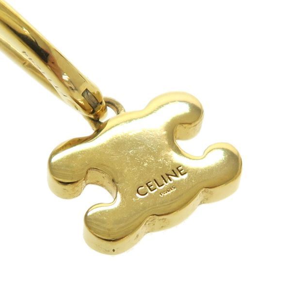 Celine Triomphe Rhinestone Earrings — view 7