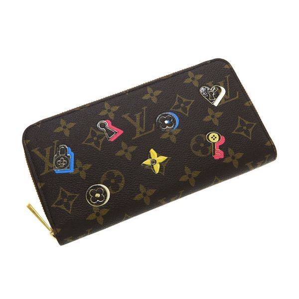 Louis Vuitton Monogram Zippy Wallet Lovelock