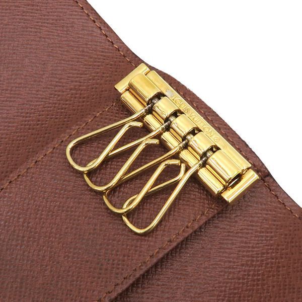 Louis Vuitton Monogram Key Case Multicles 4 Key Holder — view 3