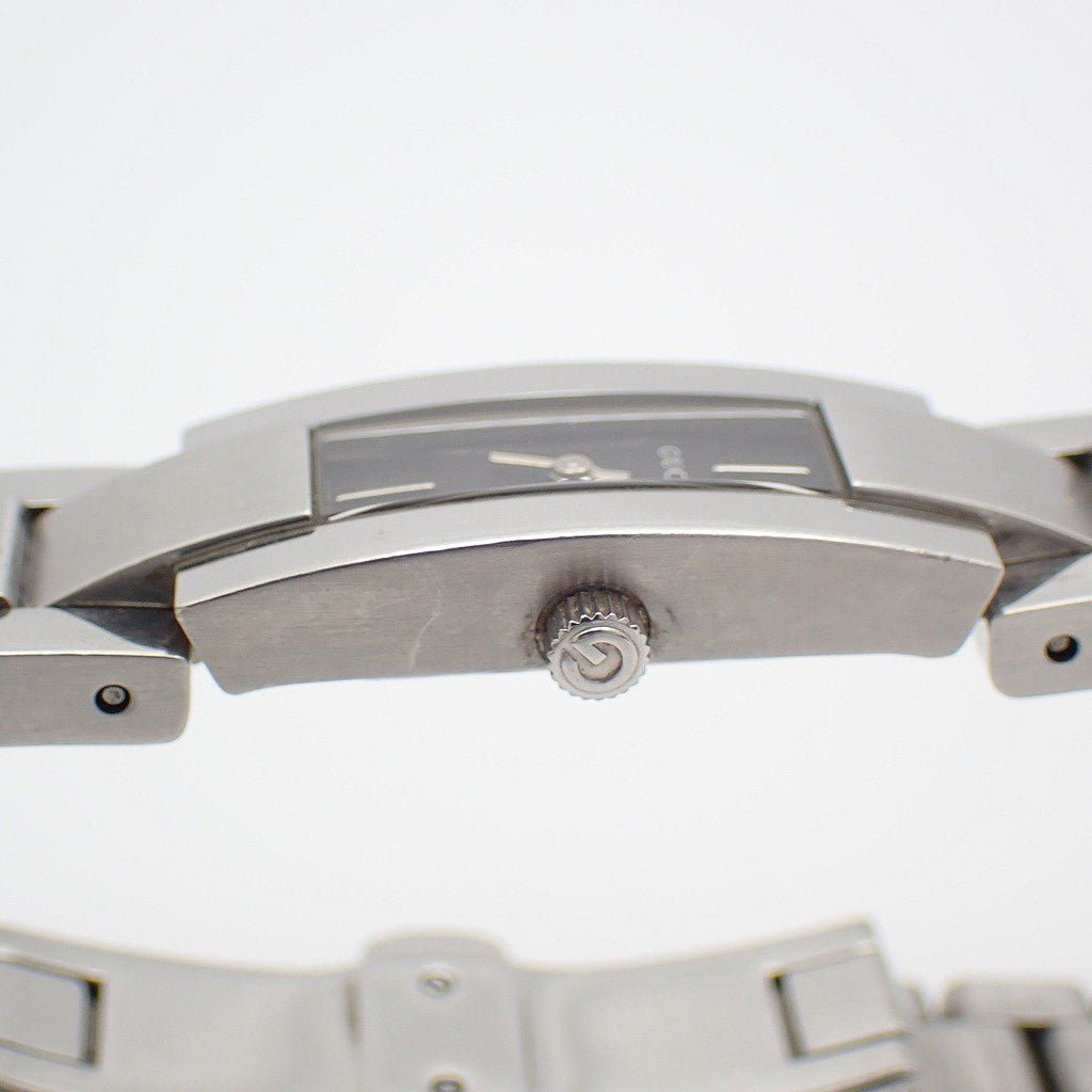 Gucci Breath Watch Quartz Black Dial SS Pawn Management — view 7