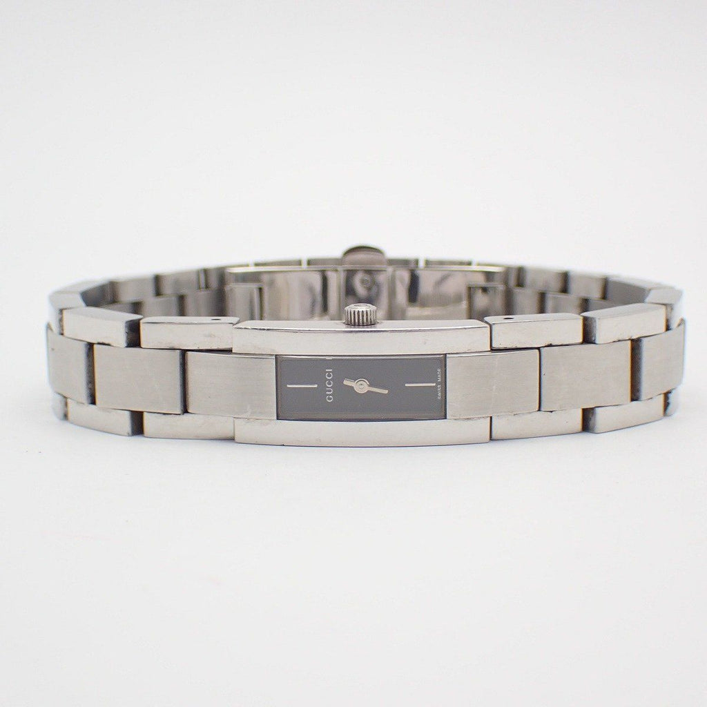 Gucci Breath Watch Quartz Black Dial SS Pawn Management — view 2