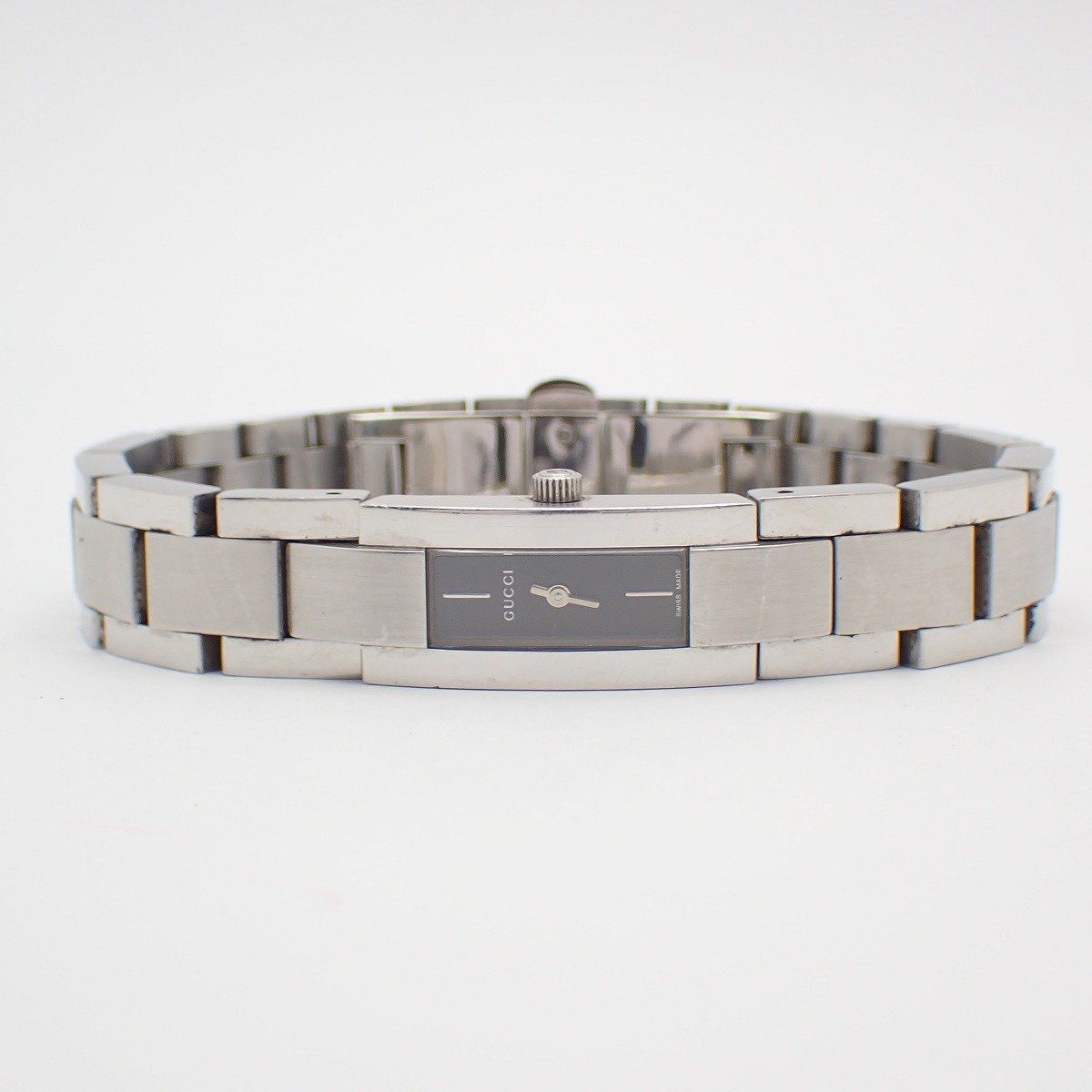 Gucci Breath Watch Quartz Black Dial SS Pawn Management — view 2