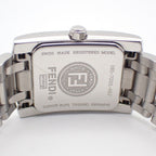 Fendi Classico Quartz Watch Diamond Shell Dial SS — view 9