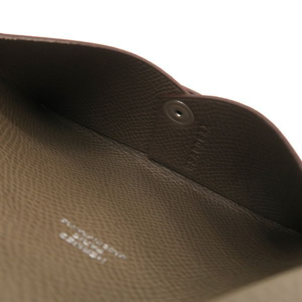 Hermes Calvi Wallet Gray — view 5