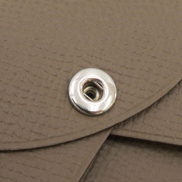 Hermes Calvi Wallet Gray — view 4