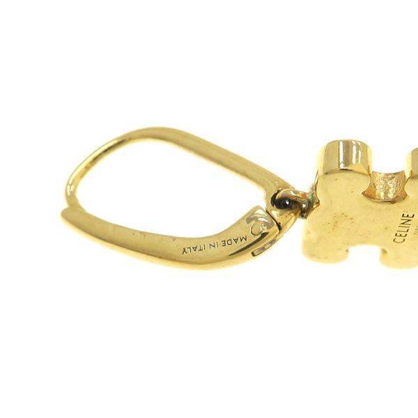 Celine Triomphe Rhinestone Earrings — view 7