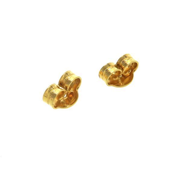 Loewe Anagram Pebble Stud Earrings — view 6