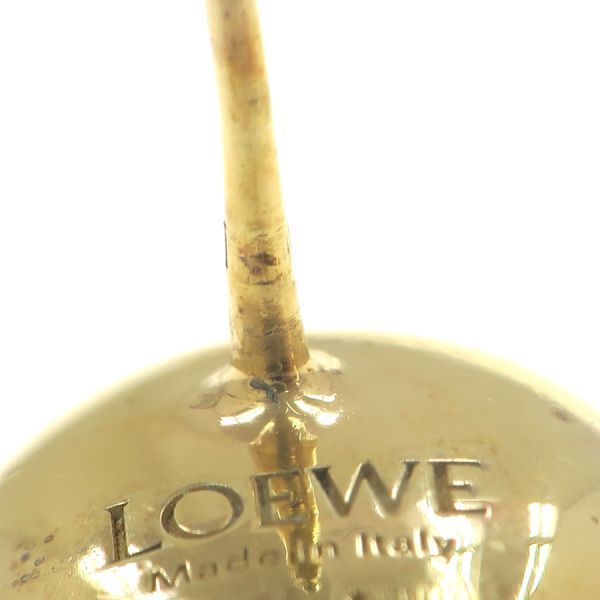 Loewe Anagram Pebble Stud Earrings — view 9
