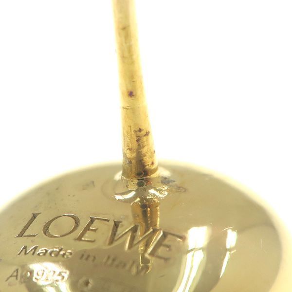 Loewe Anagram Pebble Stud Earrings — view 8