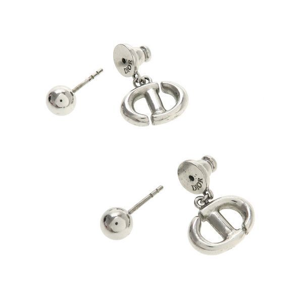 Dior CD Navy Earrings — view 6