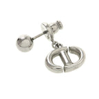 Dior CD Navy Earrings — view 5