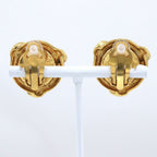 Chanel Vintage Gold Plated Faux Pearl Earrings — view 3